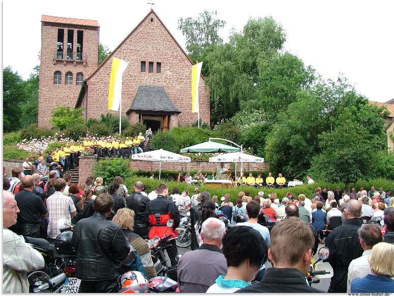 3. Biker Gottesdienst in Lohr / Halsbach