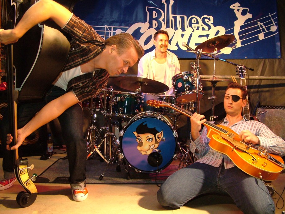 The Hounddogs bei der Summerparty 2008 des Blues Corner