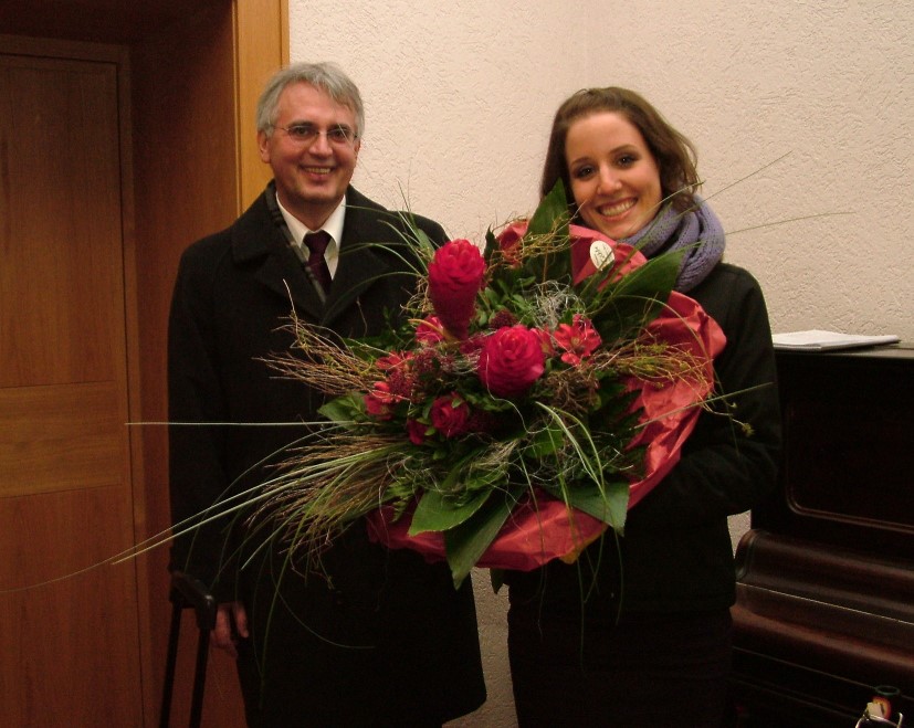 Alfos Meusert und Julia Pellegrini