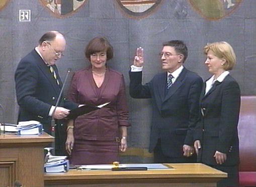 Aufnahme vom 30.1.2001 Bayerischer Landtag