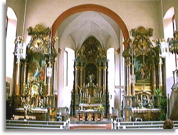 Kirchenschiff in Maria Buchen
