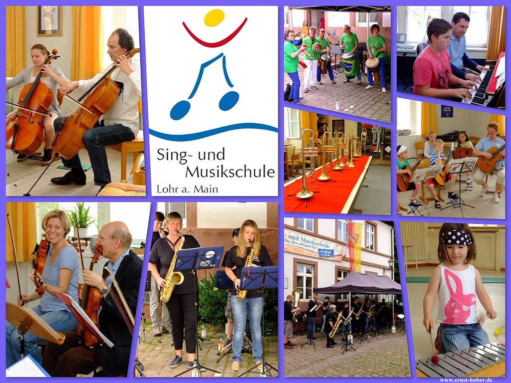 Tag der offenen Tr 2013 der Sing und Musikschule in Lohr a. Main
